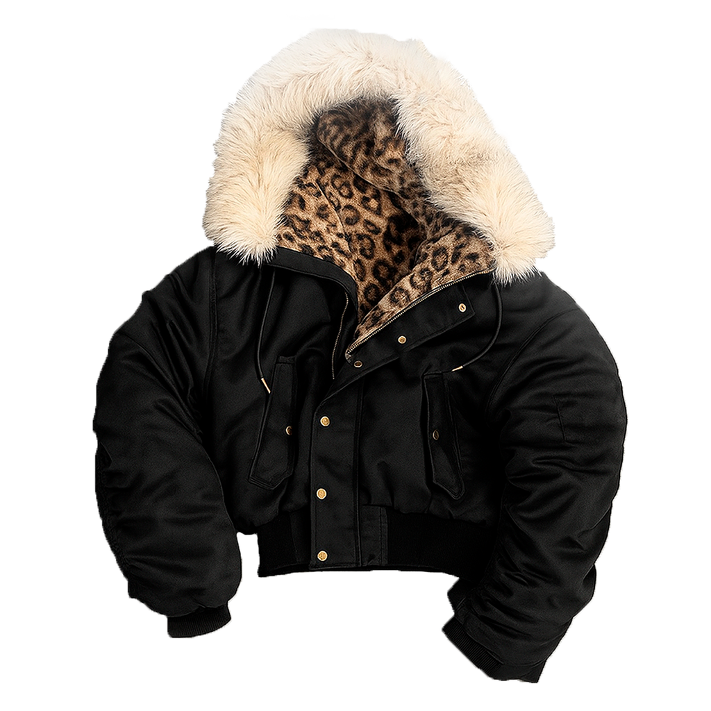 Fur Hooded Jacket